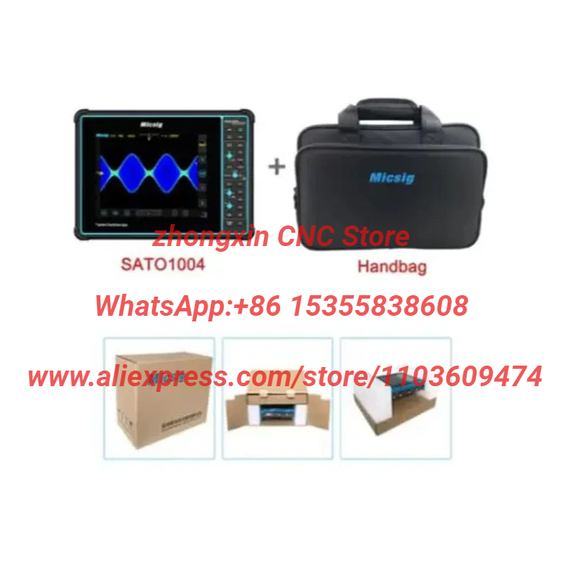 Handheld Tablet Oscilloscope Touchscreen 100Mhz - SATO1004 Micsig Automotive Tablet Oscilloscope 8