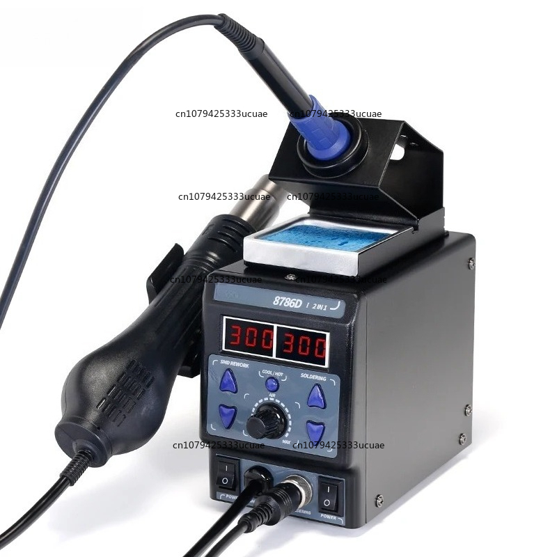 Smd Rework Station Hot Air Soldering 2 In 1 - 2-in-1 Rework Station 8786DI Upgraded SMD