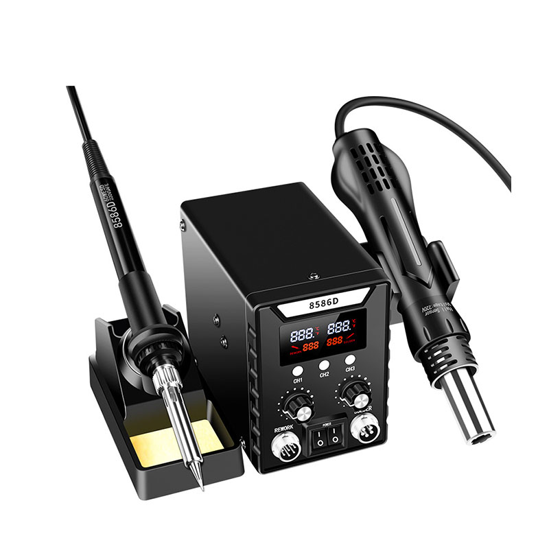 Smd Rework Station Hot Air Soldering 2 In 1 - 2 in 1 Hot Air Rework