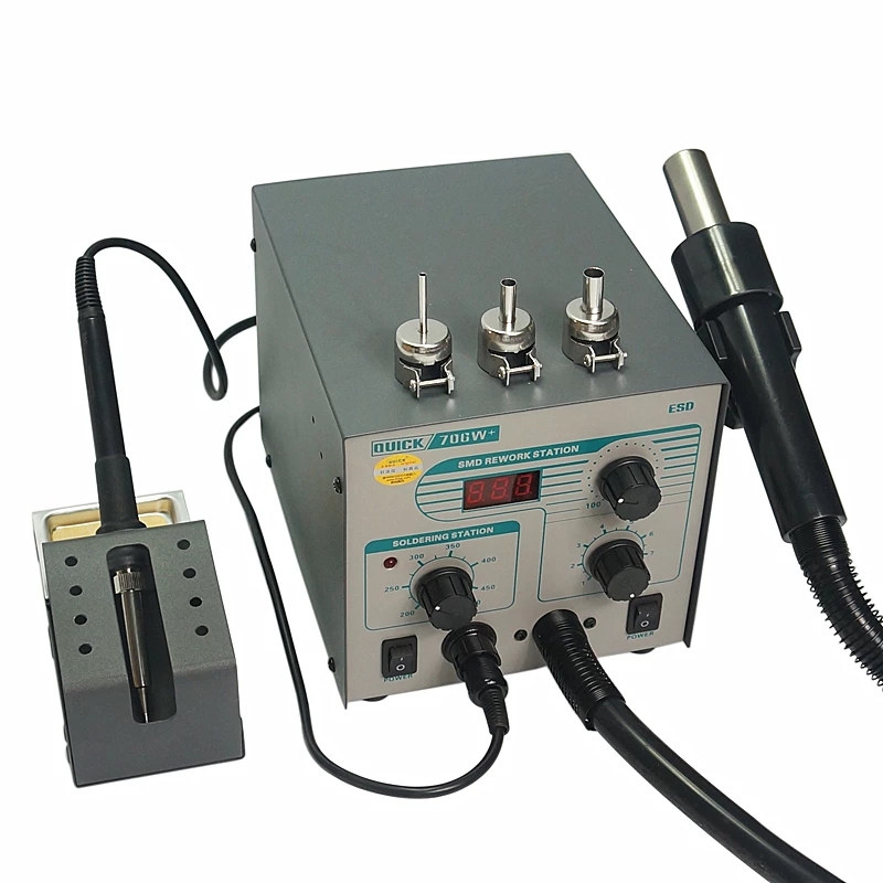 Smd Rework Station Hot Air Soldering 2 In 1 - Quick 706w+ 2 in 1 Smd