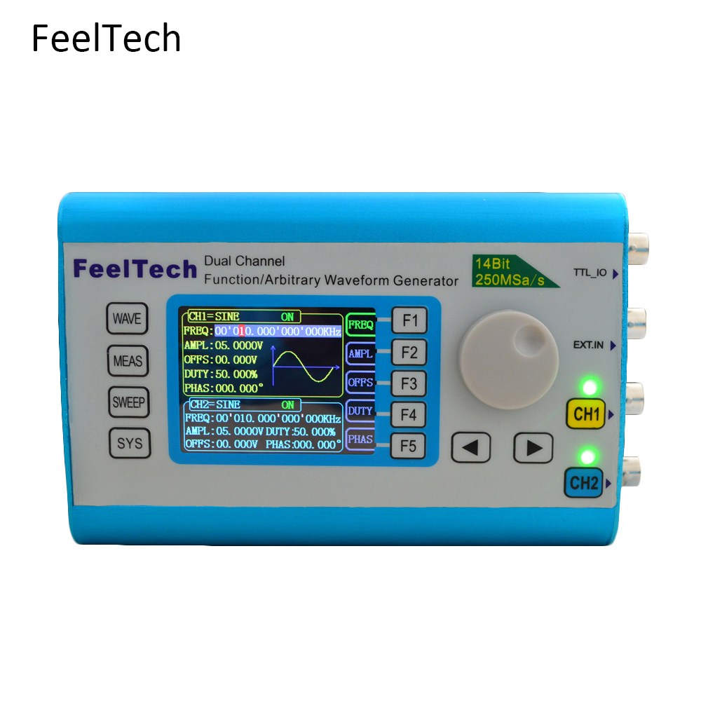 Dual Channel Arbitrary Waveform Function Generator 60Mhz - FY6300 Function Arbitrary Waveform Signal Generator