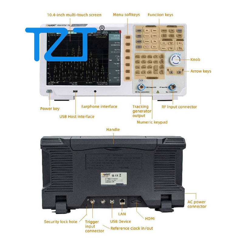 TZT OWON XSA1015P-TG/XSA1032P- - Spectrum Analyzer Tracking Generator 1.5Ghz review and price
