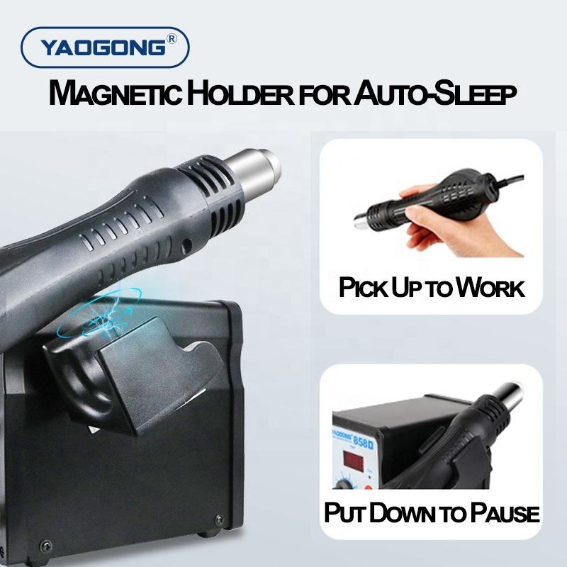 YAOGONG 8786D 2 in 1 Digital S - Smd Rework Station Hot Air Soldering 2 In 1 review and price