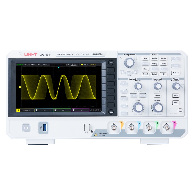 UNI-T UPO1104X 100MHz Digital  - Digital Storage Oscilloscope 4 Channel 100Mhz review and price