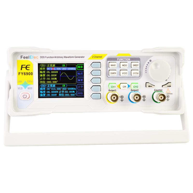 NEW FY6900 Dual Channel DDS Fu - Dual Channel Arbitrary Waveform Function Generator 60Mhz review and price