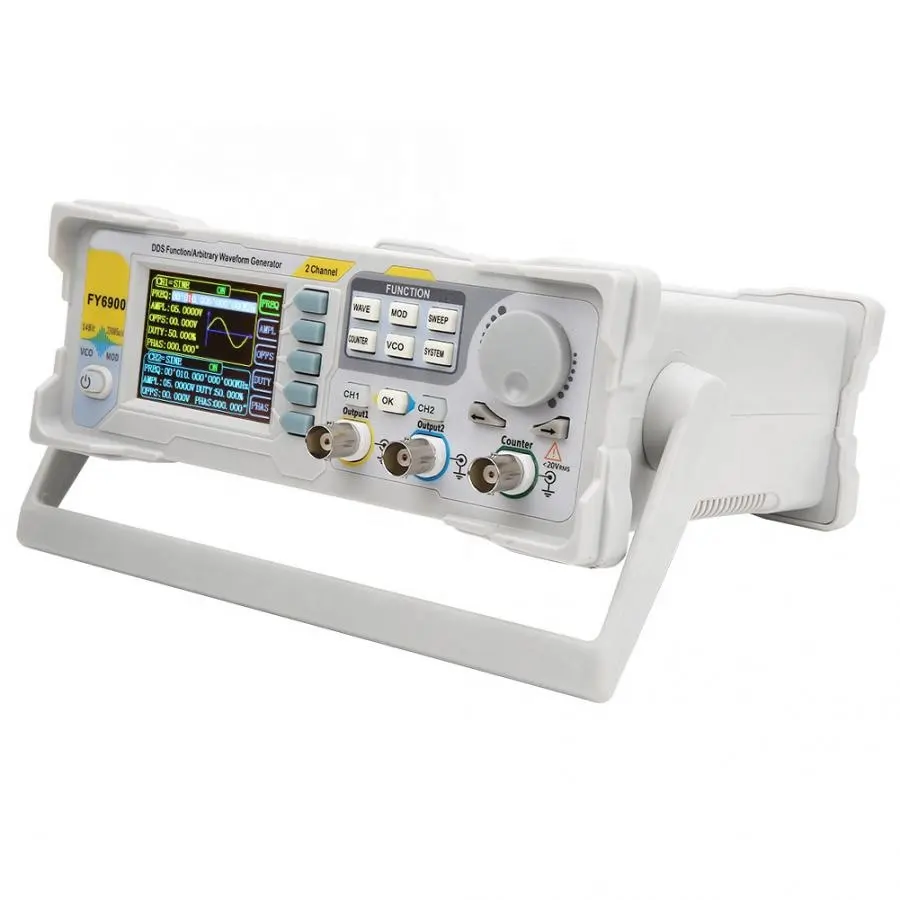 NEW FY6900 Dual Channel DDS Fu - Dual Channel Arbitrary Waveform Function Generator 60Mhz review and price