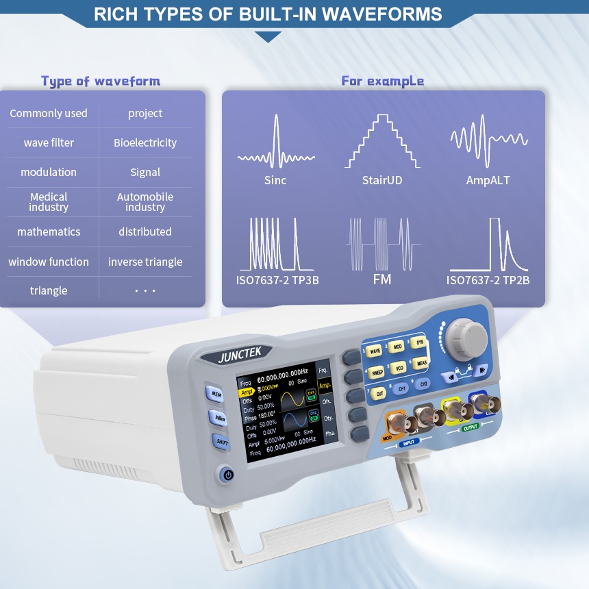 JDS8060 JDS8000  60Mhz Functio - Dual Channel Arbitrary Waveform Function Generator 60Mhz review and price