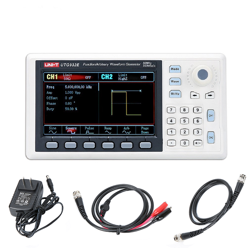 UTG962E Function Arbitrary Wav - Dual Channel Arbitrary Waveform Function Generator 60Mhz review and price