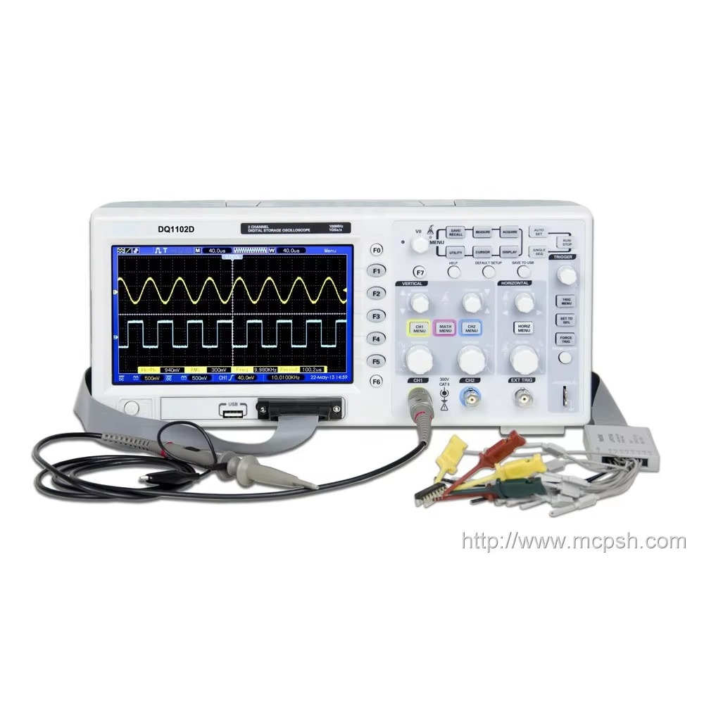 DQ9104 DQ9204 DIGITAL STORAGE  - Digital Storage Oscilloscope 4 Channel 100Mhz review and price