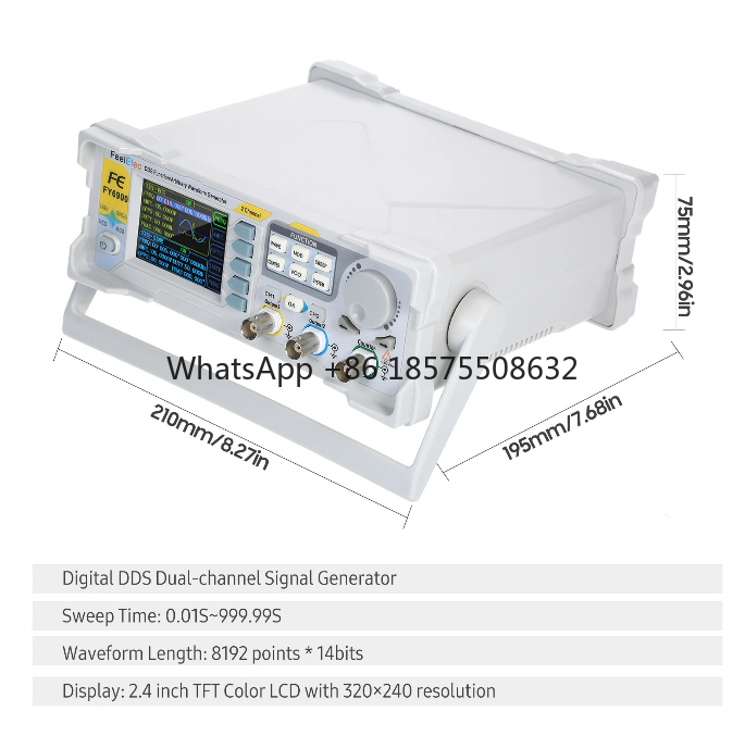 60MHz Function Signal Generato - Dual Channel Arbitrary Waveform Function Generator 60Mhz review and price
