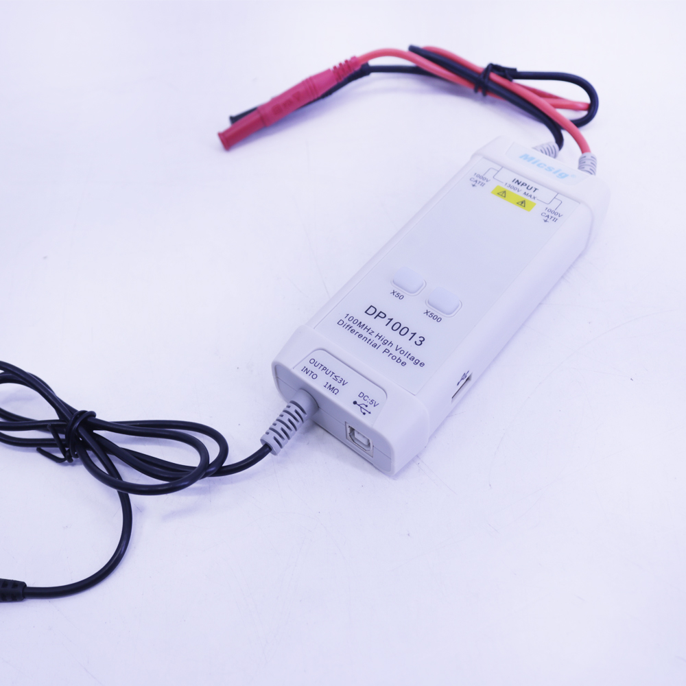 Micsig Oscilloscope  DP10013 1 - High Voltage Differential Probe 100Mhz 1300V review and price