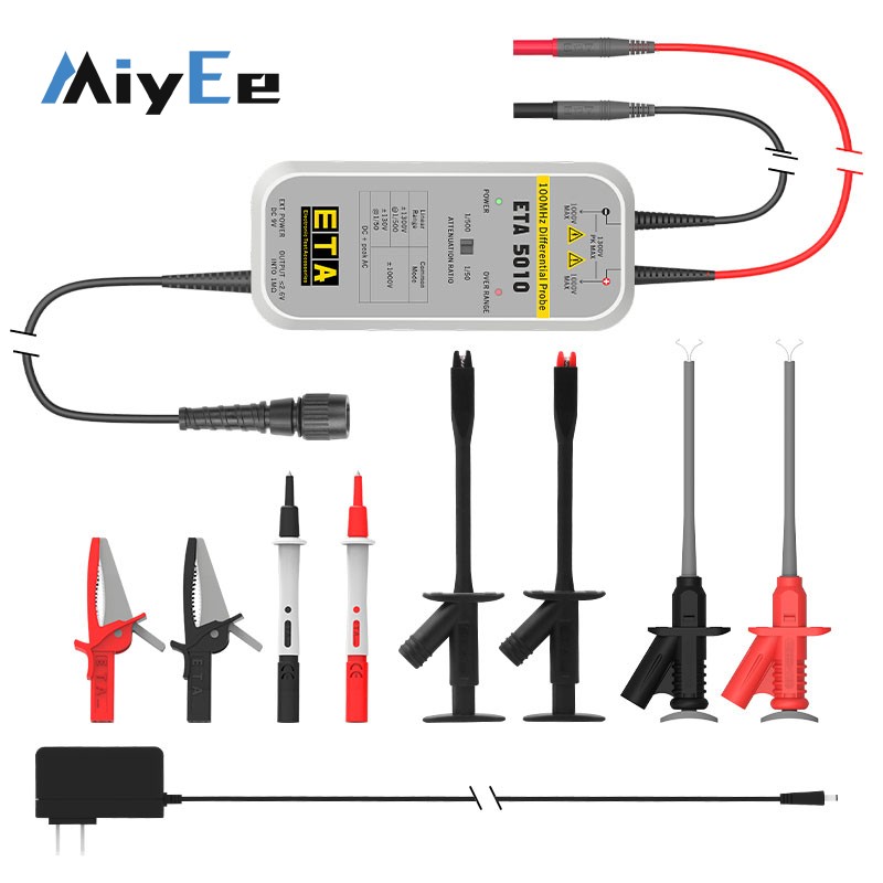 Miyee ETA5002/ETA5010/ETA5026  - High Voltage Differential Probe 100Mhz 1300V review and price