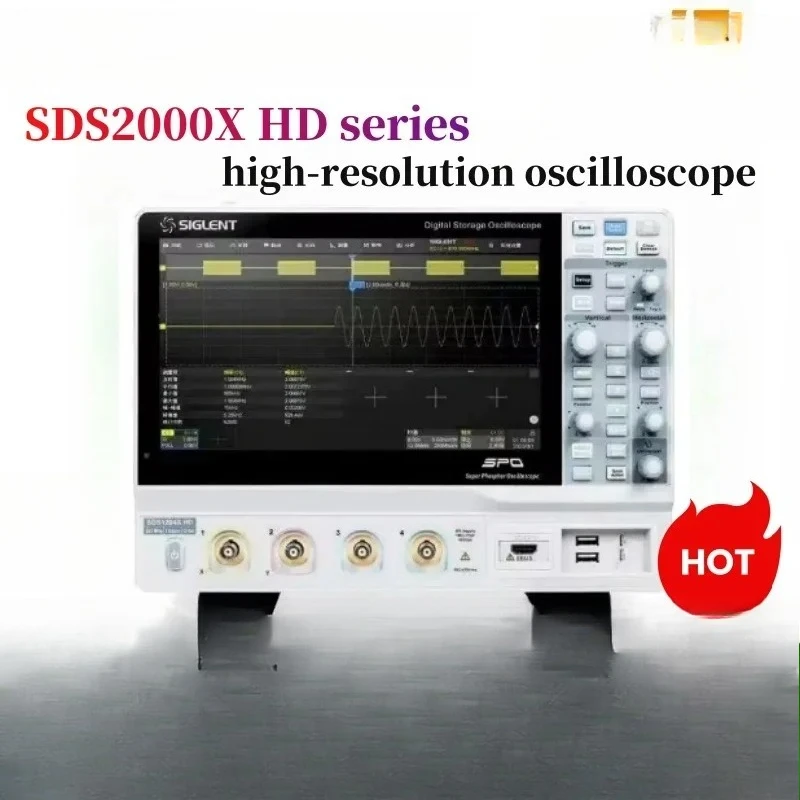 SDS2104X/SDS2204X/2354X HD 4 C - Digital Storage Oscilloscope 4 Channel 100Mhz review and price