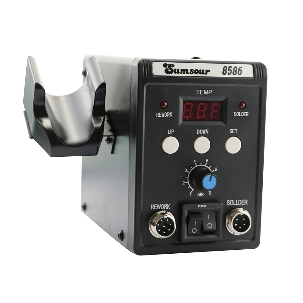 8586 700W 2 in 1 Digital Displ - Smd Rework Station Hot Air Soldering 2 In 1 review and price