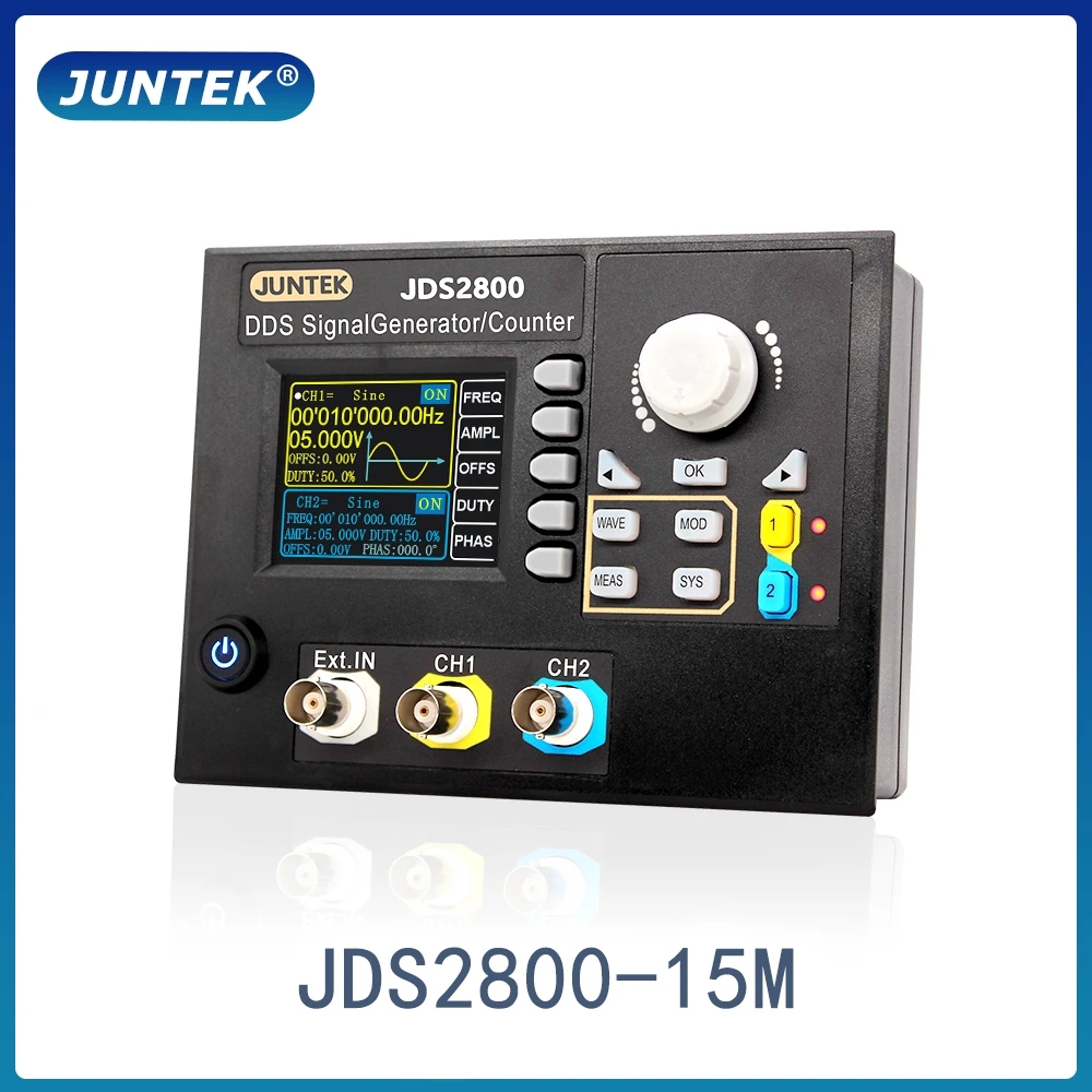 JDS2800-15M 60MHz DDS Function - Dual Channel Arbitrary Waveform Function Generator 60Mhz review and price