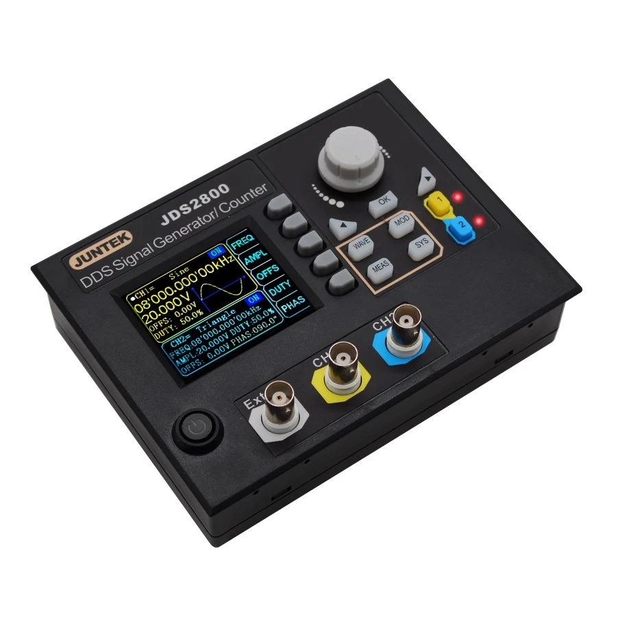 JDS2800-15M 60MHz DDS Function - Dual Channel Arbitrary Waveform Function Generator 60Mhz review and price