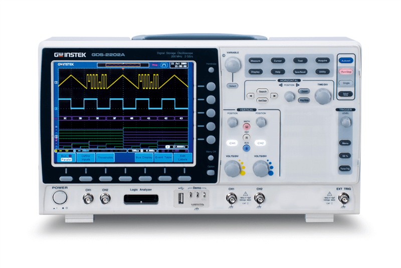 GWINSTEK GDS-2104A COLOR DSO D - Digital Storage Oscilloscope 4 Channel 100Mhz review and price