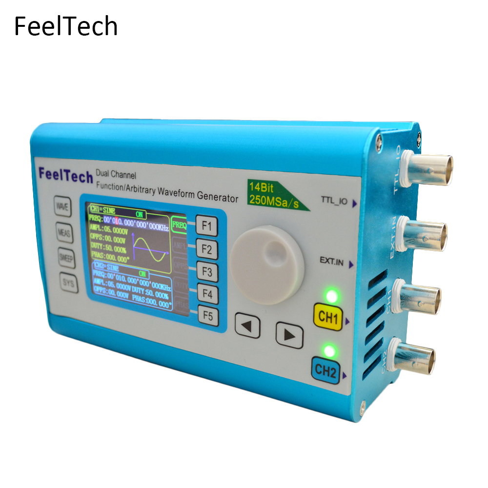 FY6300 250MSa Function Arbitra - Dual Channel Arbitrary Waveform Function Generator 60Mhz review and price