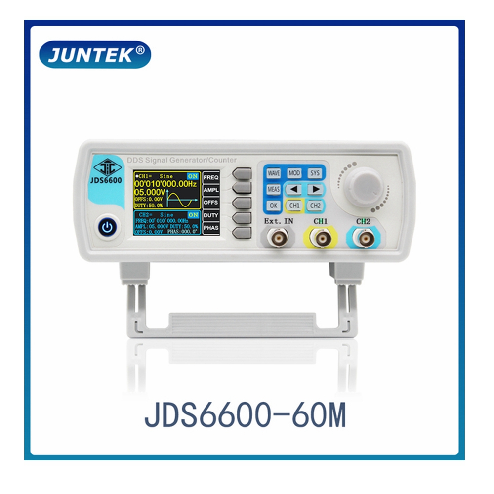 JDS6600 60MHz DDS Function Sig - Dual Channel Arbitrary Waveform Function Generator 60Mhz review and price