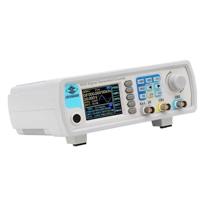 JDS6600 60MHz DDS Function Sig - Dual Channel Arbitrary Waveform Function Generator 60Mhz review and price
