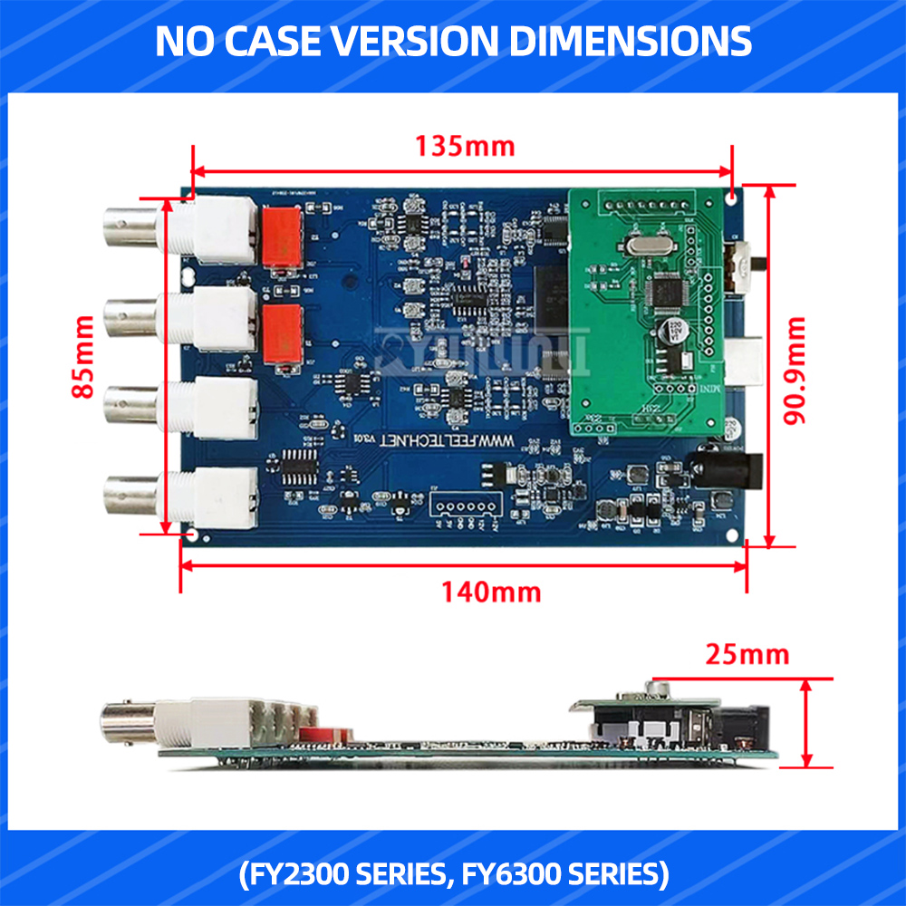 FY6300 FY2300 Dual Channel DDS - Dual Channel Arbitrary Waveform Function Generator 60Mhz review and price
