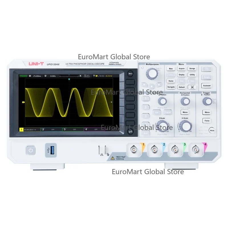 UPO1104X 100MHz Digital Oscill - Digital Storage Oscilloscope 4 Channel 100Mhz review and price
