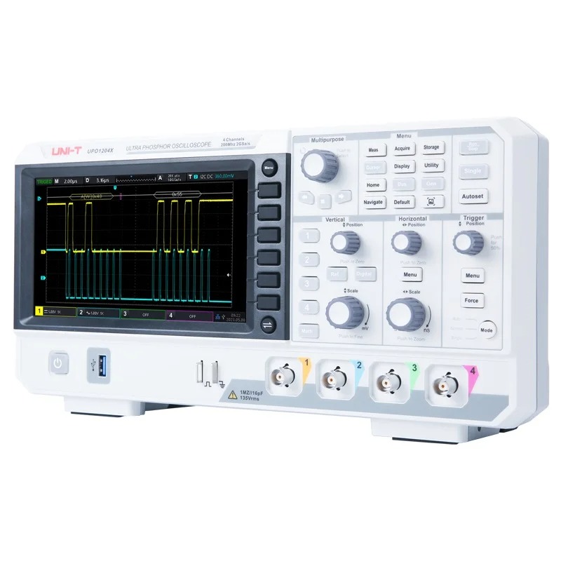 UPO1104X 100MHz Digital Oscill - Digital Storage Oscilloscope 4 Channel 100Mhz review and price